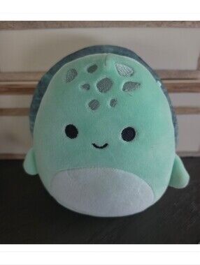Squishmallows Cole the Turtle 7” Plush Green Sea Life Squad